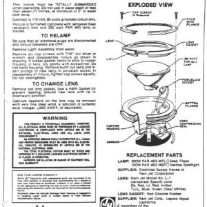Replacing a 4600 lamp instructions